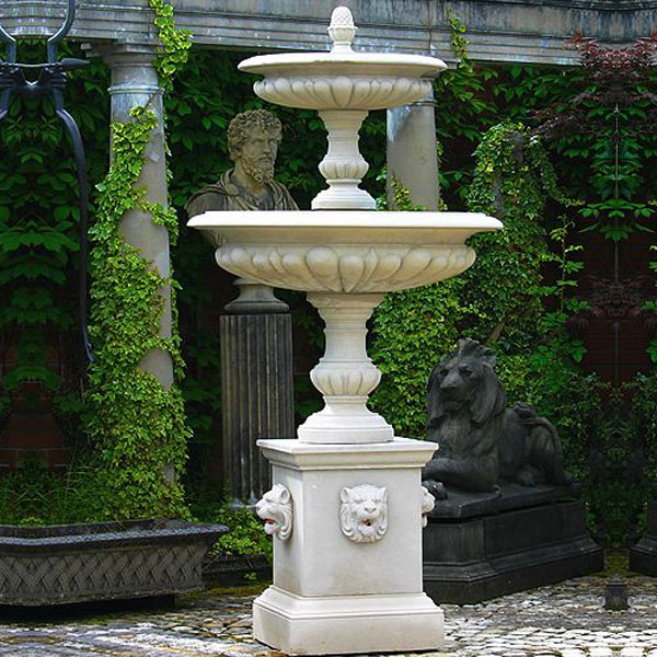 angel fountains stone lion head fountain angel wall fountain