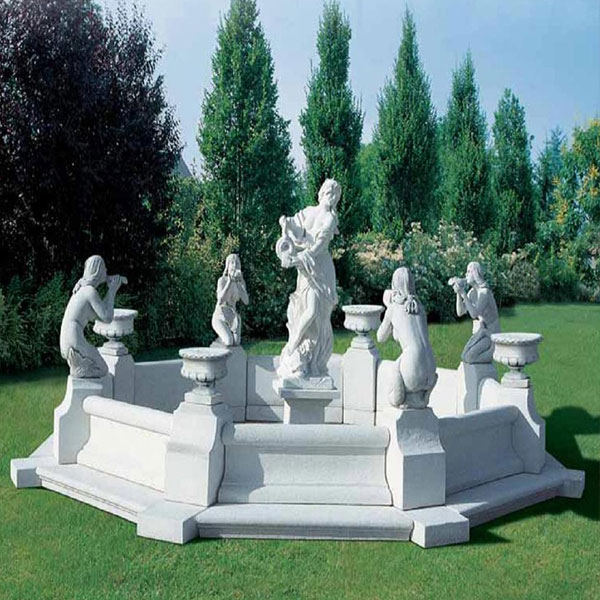 beautiful marble angel garden fountain Angel Marble Fountain