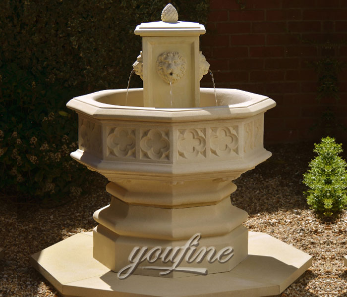 Indoor small natural stone water garden fountain costs