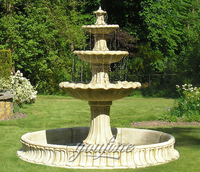 Hot selling large classical tiered water feature outdoor for central park